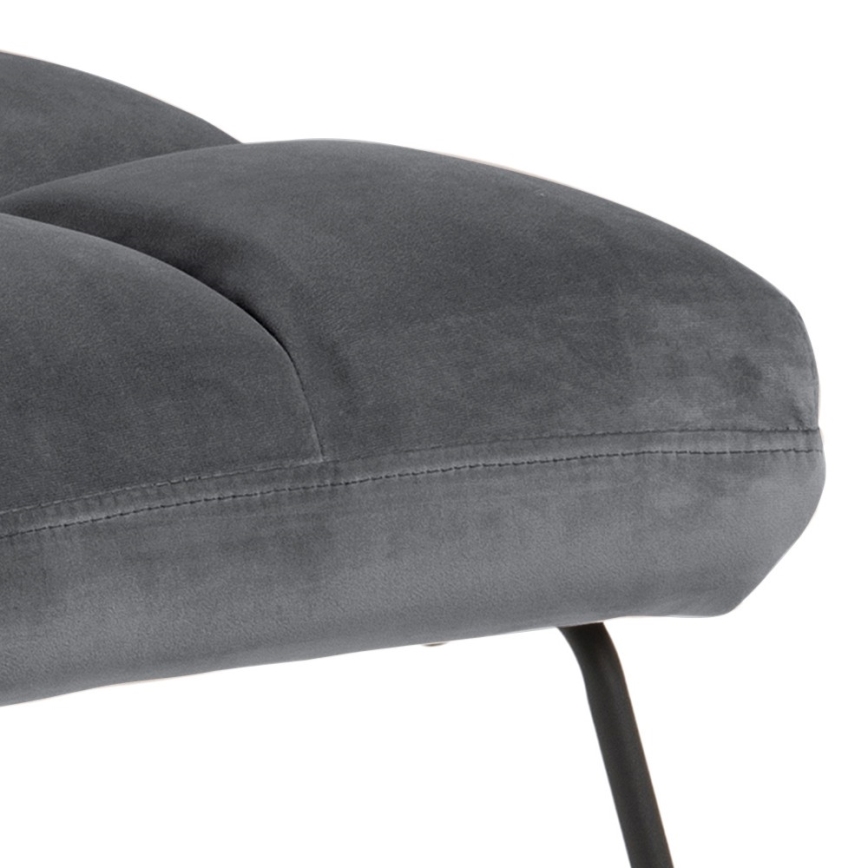 Sessel ZETA dunkelgrau