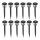 SET 12x LED-Solarleuchte LED/0,06W/1,2V 1xAA 6500K IP44 100 mAh