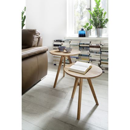 Set 2x Couchtisch VEYLOR, Eiche