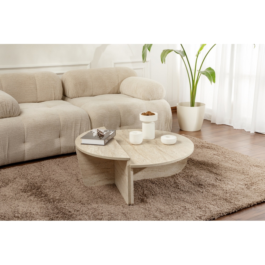 SET 2x Konferenztisch ORION Beige