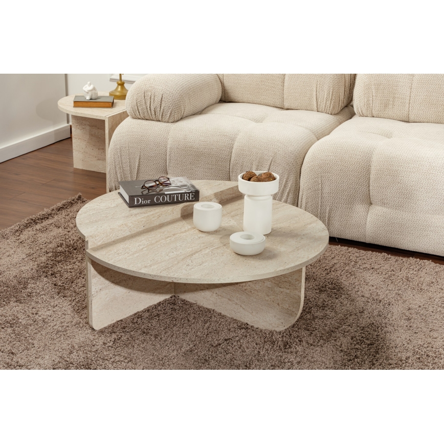 SET 2x Konferenztisch ORION Beige