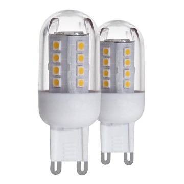 SET 2x LED Glühbirne G9/2,5W - Eglo 11461