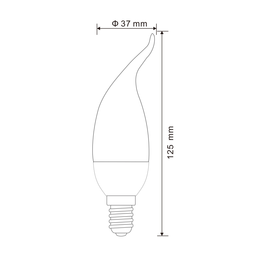 SET 2x LED-Glühbirne E14/3W/230V 3000K - Globo