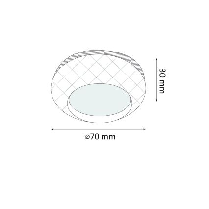 SET 2x LED Touch-Orientierungsleuchte LED/4,5V/3xAAA