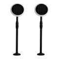 SET 2x LED verstellbare Solarlampe GARDEN LED/3W/5V 42-80 cm 3000K IP65 1000 mAh