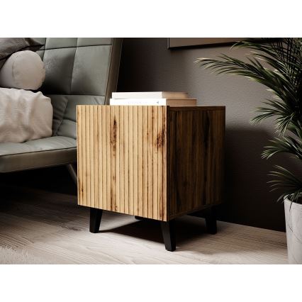 SET 2x Nachttisch VAMOS 52x45 cm Eiche Wotan