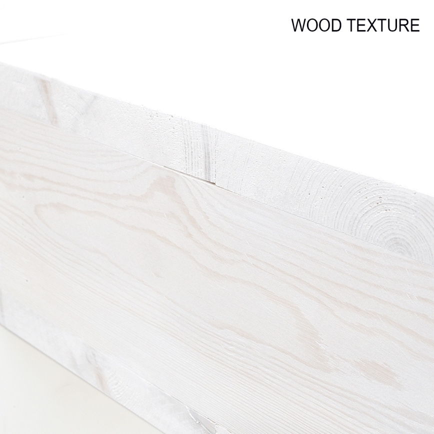 Set 2x Regal DIA, weiß/schwarz