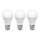 SET 3x LED-Lampe ECOLINE A60 E27/10W/230V 6500K - Brilagi