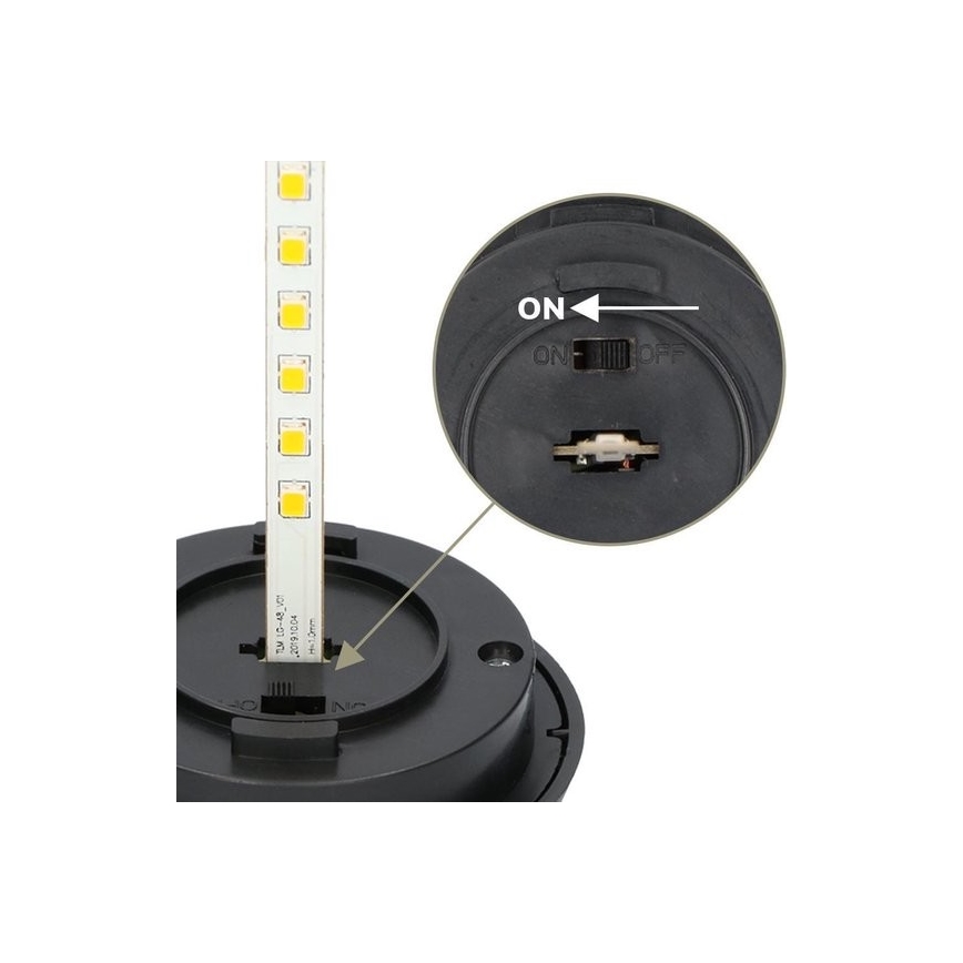 SET 4x LED-Solarleuchte 4xLED/3,6V 1xAAA IP44 100 mAh