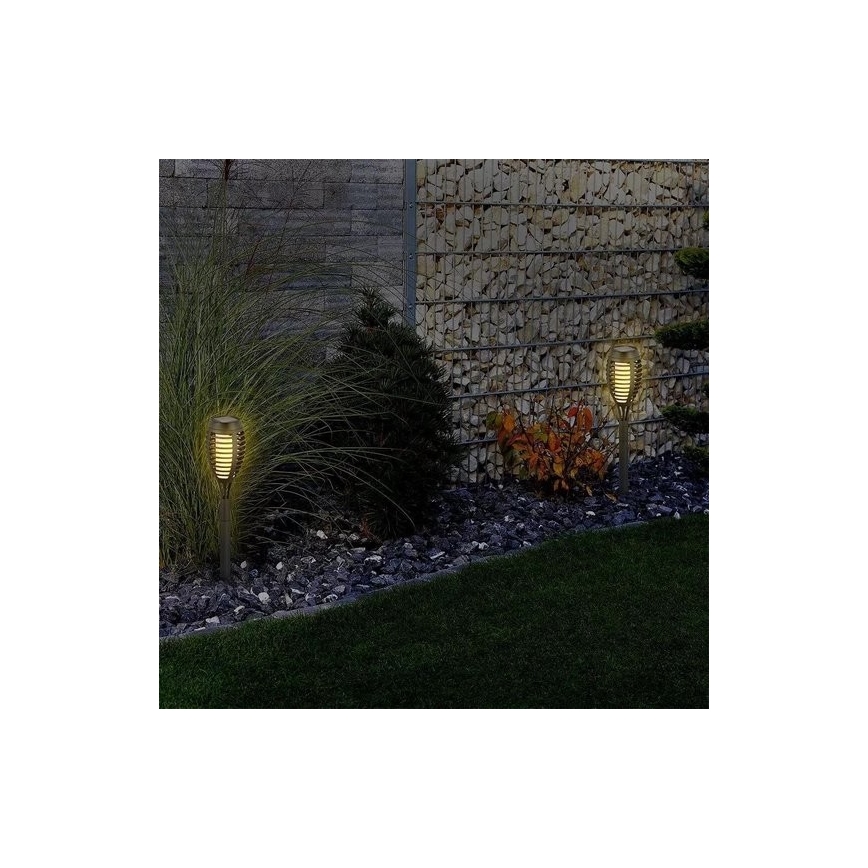 SET 4x LED-Solarleuchte 4xLED/3,6V 1xAAA IP44 100 mAh