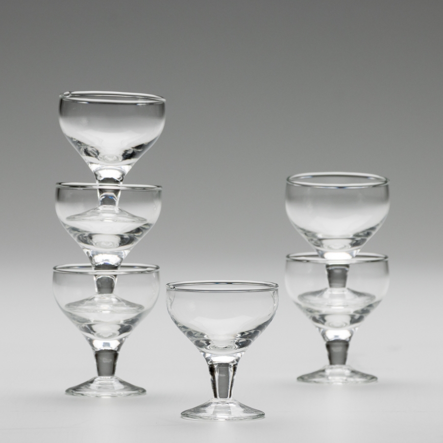 Set 6x Likörglas klar