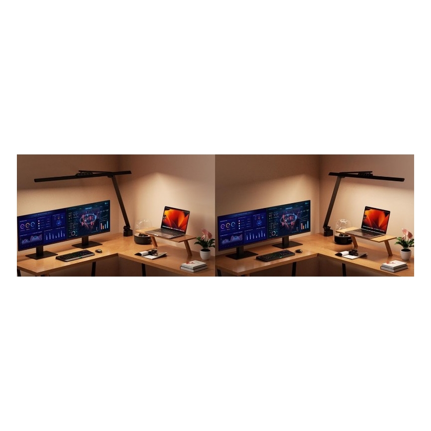 Sinclair - Dimmbare LED-Tischleuchte mit Touch-Funktion LGS LED/18W/230V 2700-6500K CRI 95