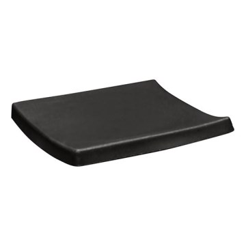 Sitzbezug 33x3 cm, glänzender Chrom