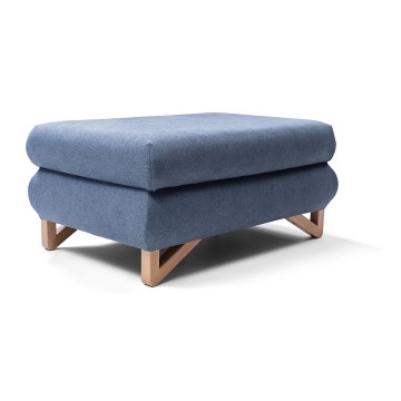 Sitzhocker AVESTA 63x95 cm, blau
