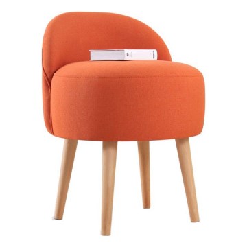 Sitzhocker NIKI Ø 46 cm, Orange