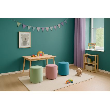 Sitzhocker VEX 36x36 cm rosa