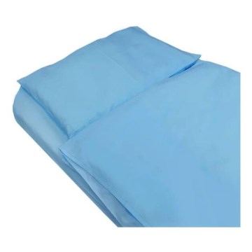 SkinPro Silver - Antibakterielle Bettbezug 100x135 cm blau