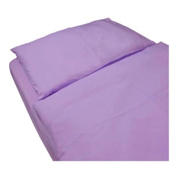 SkinPro Silver - Antibakterielle Bettwäsche 100x135 cm lila