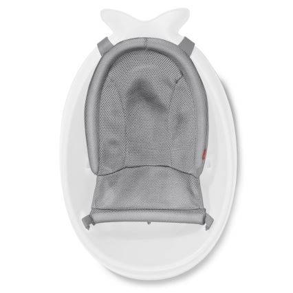 Skip Hop - Babybadewanne mit ergonomischer Matte MOBY 3 weiß