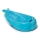Skip Hop - Babybadewanne mit ergonomischer Unterlage MOBY 3 blau