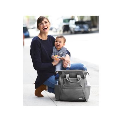 Skip Hop - Wickelrucksack für den Kinderwagen MAINFRAME Anthrazit
