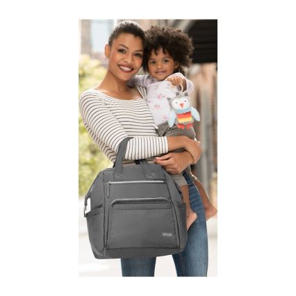 Skip Hop - Wickelrucksack für den Kinderwagen MAINFRAME Anthrazit