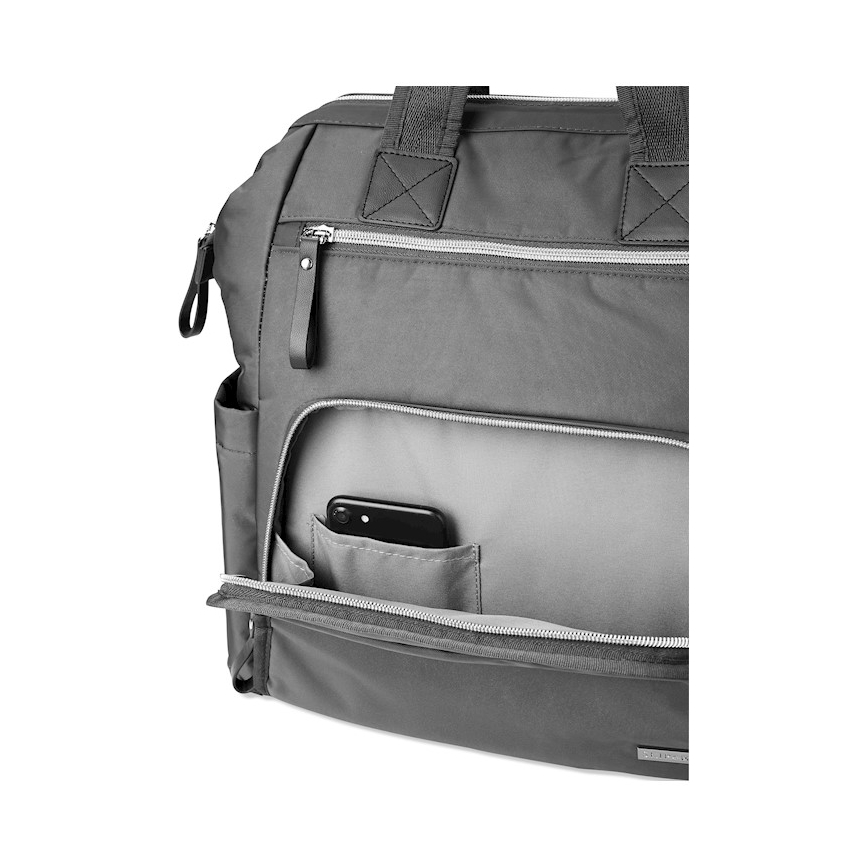 Skip Hop - Wickelrucksack für den Kinderwagen MAINFRAME Anthrazit