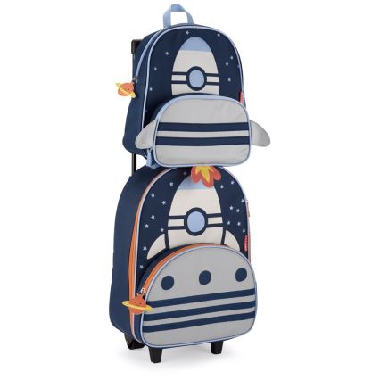 Skip Hop - Reisekoffer für Kinder SPARK STYLE Weltraumrakete