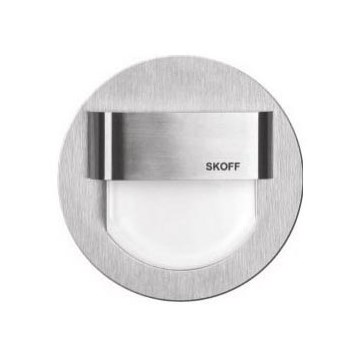 Skoff - LED Treppenleuchte RUEDA 0,8W/10V weiss