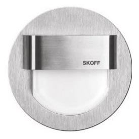 Skoff - LED Treppenleuchte RUEDA 0,8W/10V weiss