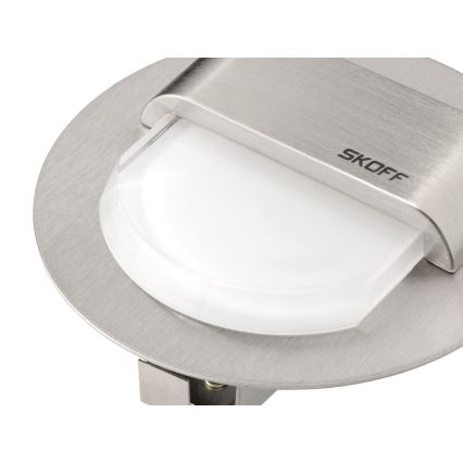 LED Nástěnné svítidlo RUEDA 0,8W/10V bílá