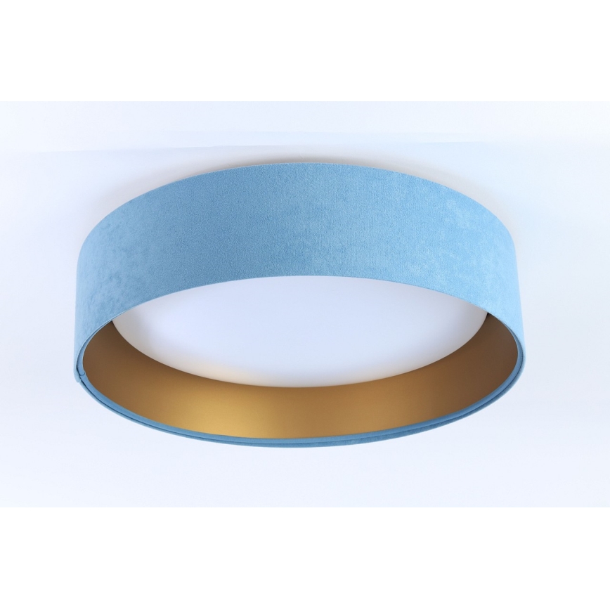 LED Dimmbares Deckenleuchte SMART GALAXY LED/24W/230V Ø 44 cm Hellblau/Gold 3000-6500K + Fernbedienung