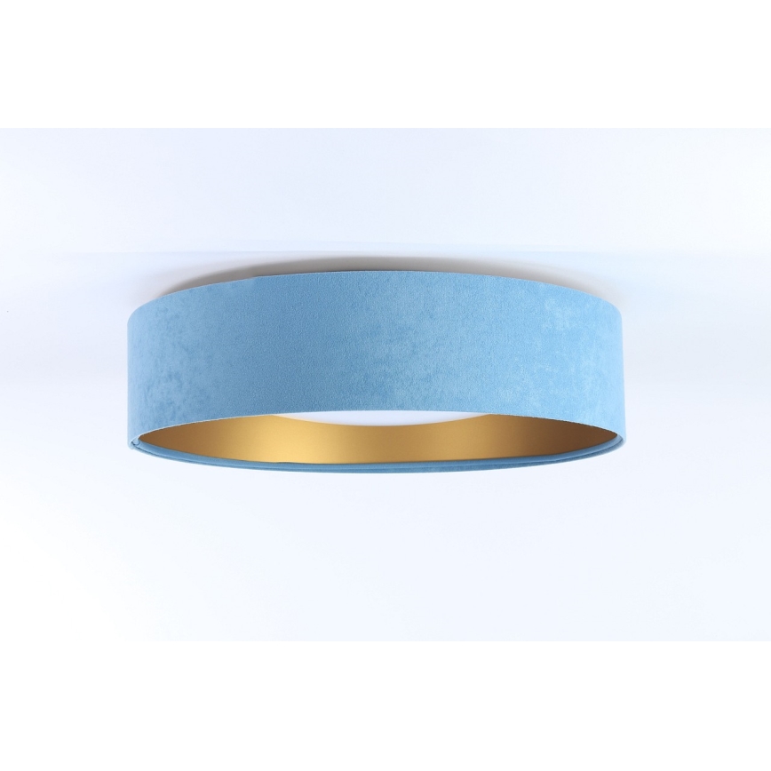 LED Dimmbares Deckenleuchte SMART GALAXY LED/24W/230V Ø 44 cm Hellblau/Gold 3000-6500K + Fernbedienung