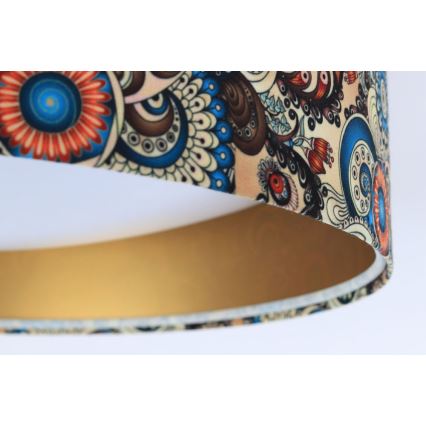 LED-Dimmleuchte SMART GALAXY LED/24W/230V Ø 44 cm mehrfarbig/gold 3000-6500K + Fernbedienung