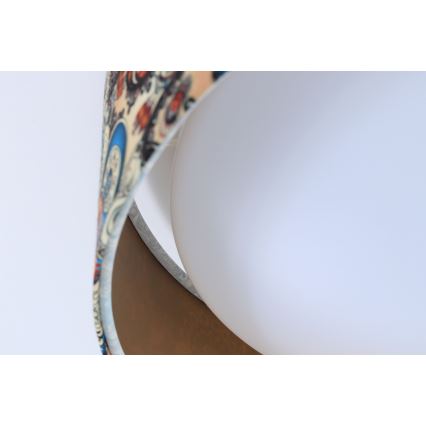 LED-Dimmleuchte SMART GALAXY LED/24W/230V Ø 44 cm mehrfarbig/gold 3000-6500K + Fernbedienung