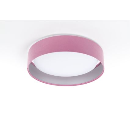 LED Dimmbares Deckenleuchte SMART GALAXY LED/24W/230V Ø 44 cm Rosa/Silber 3000-6500K + Fernbedienung