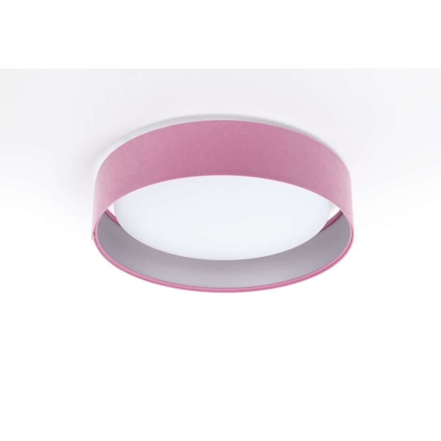 LED Dimmbares Deckenleuchte SMART GALAXY LED/24W/230V Ø 44 cm Rosa/Silber 3000-6500K + Fernbedienung