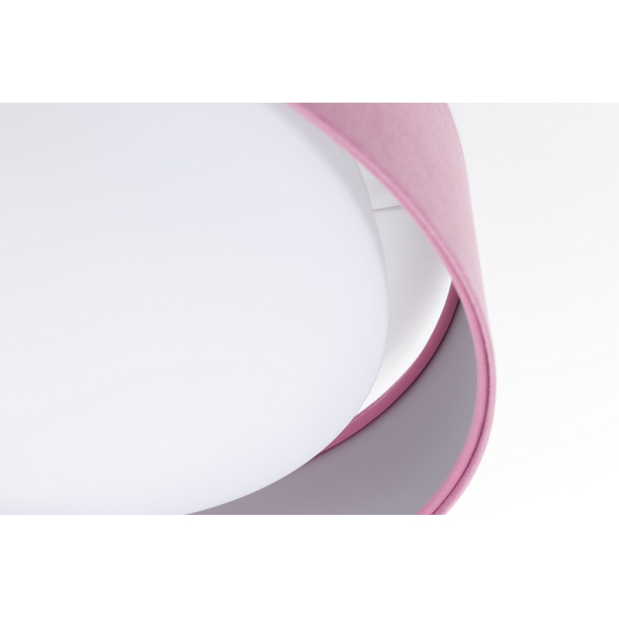LED Dimmbares Deckenleuchte SMART GALAXY LED/24W/230V Ø 44 cm Rosa/Silber 3000-6500K + Fernbedienung