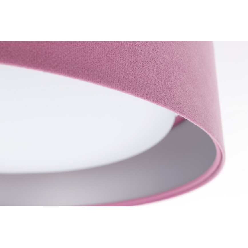 LED Dimmbares Deckenleuchte SMART GALAXY LED/24W/230V Ø 44 cm Rosa/Silber 3000-6500K + Fernbedienung