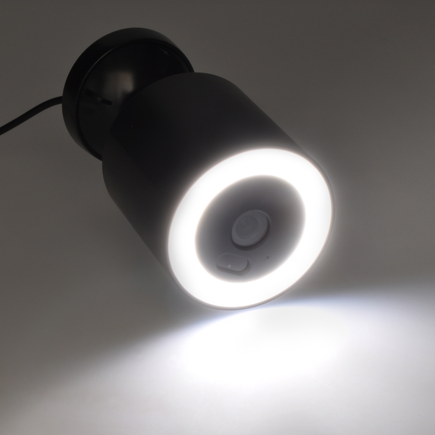LED-Außenkamera mit integrierter Beleuchtung, 12V, 1536p, Wi-Fi, Tuya, IP65