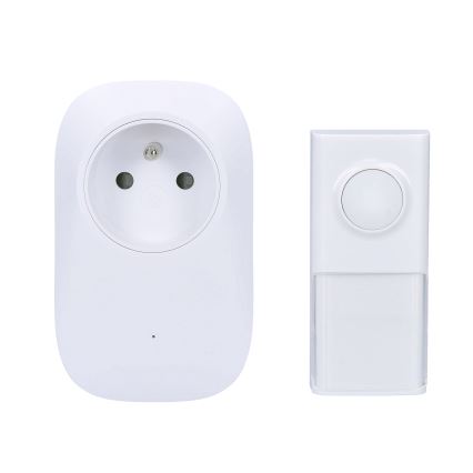 Kabellose Türklingel für Steckdose 230V/1xLR23A IP55