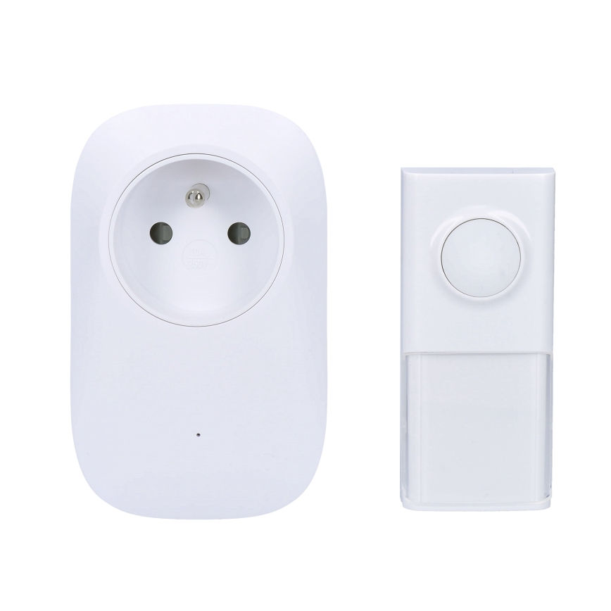 Kabellose Türklingel für Steckdose 230V/1xLR23A IP55