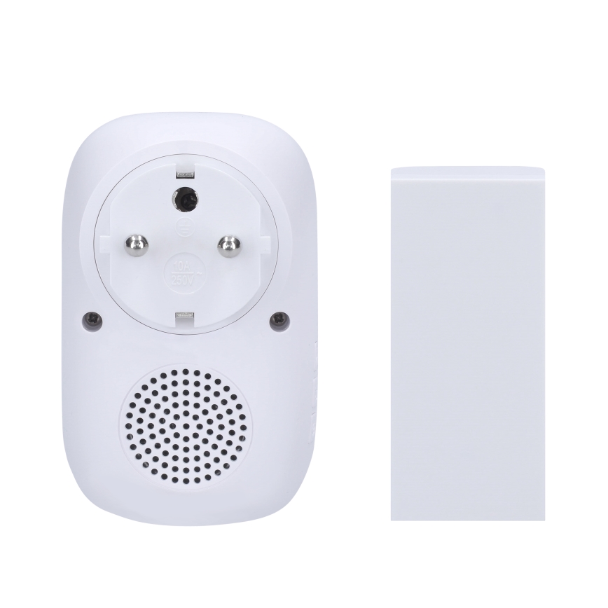 Kabellose Türklingel für Steckdose 230V/1xLR23A IP55