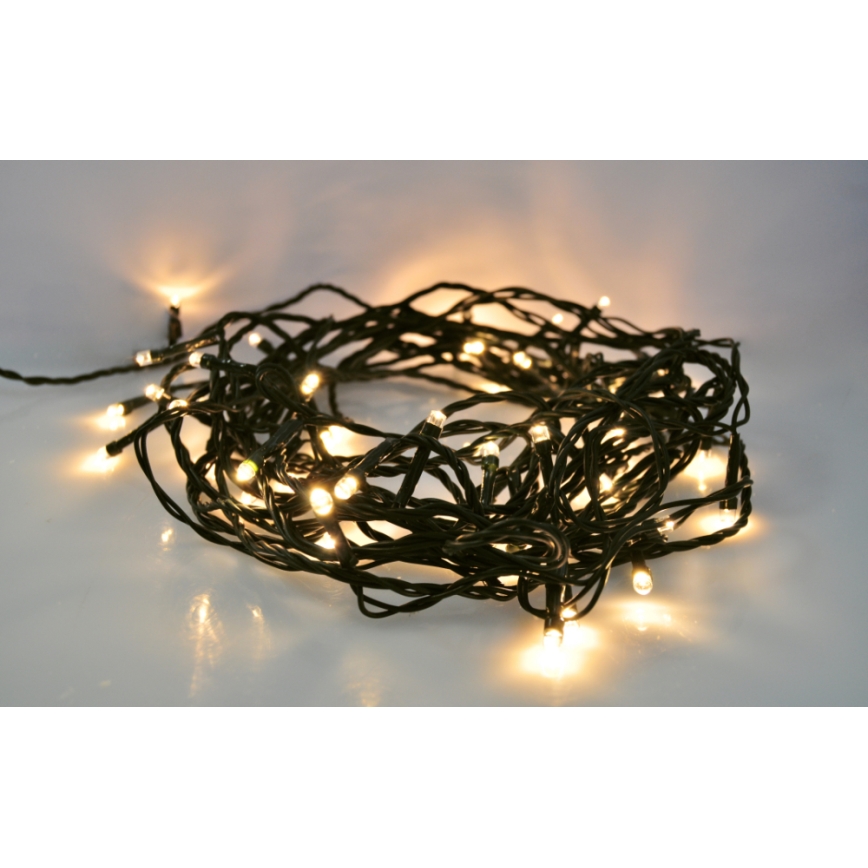 LED Weihnachtskette für Außen 500xLED/230V 50m IP44 warmweiß