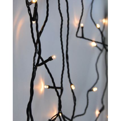 LED Weihnachtskette für Außen 500xLED/230V 50m IP44 warmweiß
