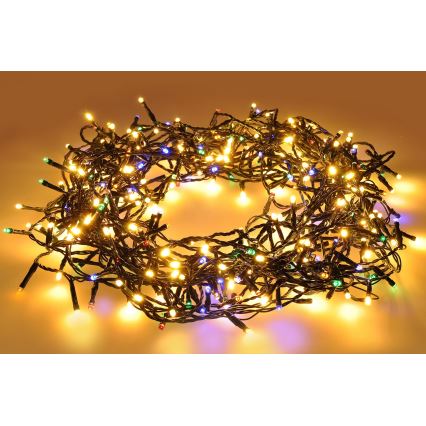 LED Außen-Weihnachtslichterkette 400xLED/8 Funktionen 25m Wi-Fi Tuya IP44 mehrfarbig/warmweiß