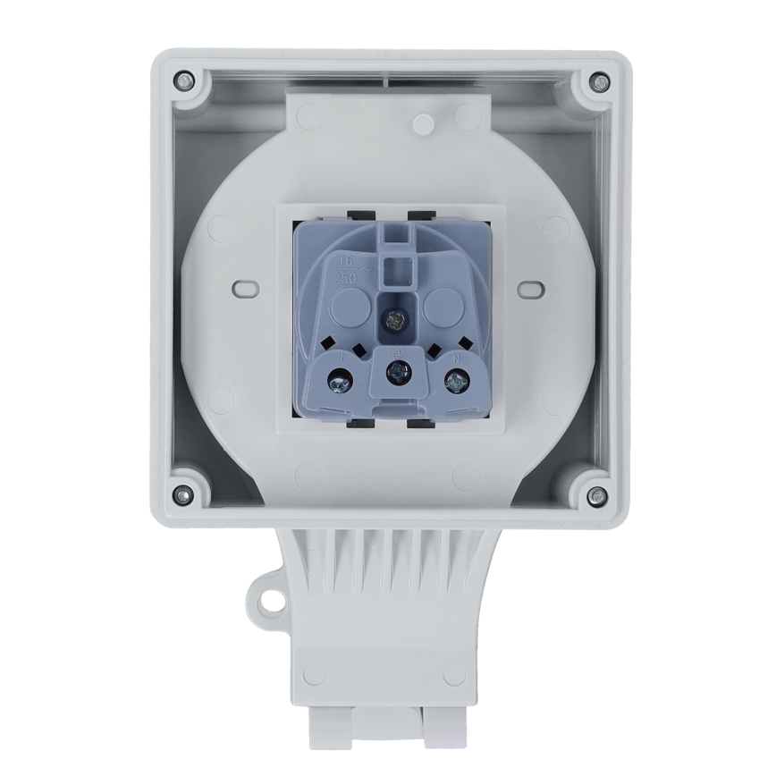 Steckdose für Feuchträume 230 V/16 A, Schutzart IP66