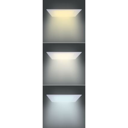 LED-Einbauleuchte LED/18W/230V 3000/4000/6000K 22,5x22,5 cm weiß