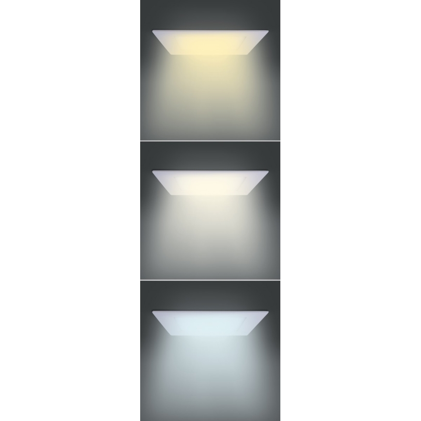 LED-Panel LED/18W/230V 3000/4000/6000K 22,5x22,5 cm weiß