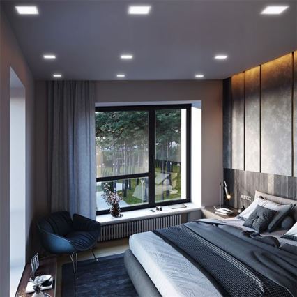 LED Panel LED/24W/230V 3000/4000/6000K 30x30 cm weiß